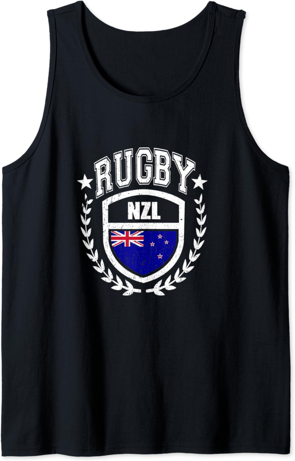 New Zealand Rugby Gear New Zealand Flag Vintage Sport Tank